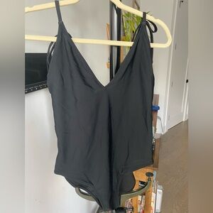 Black Aerie one piece bathing suit